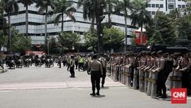 Aksi 1310 Dikawal 12 Ribu Polisi, Penyekatan di Patung Kuda
