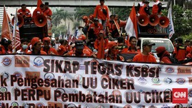 Kapolda Sumut Saran Buruh Gugat Omnibus Law Cipta Kerja ke MK