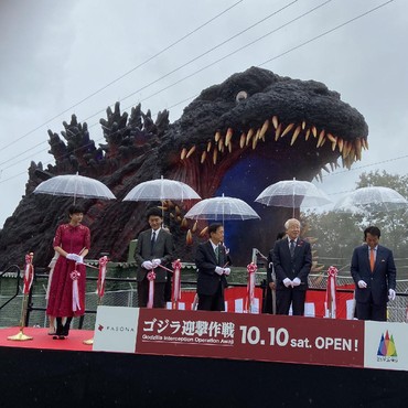 Pembukaan Museum Godzilla di Jepang, Kepala Kaiju Setinggi 121 Meter