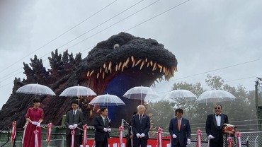 Pembukaan Museum Godzilla di Jepang, Kepala Kaiju Setinggi 121 Meter