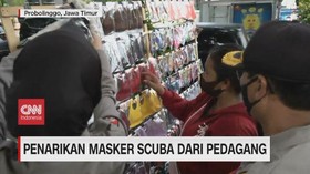 VIDEO: Penarikan Masker Scuba dari Pedagang