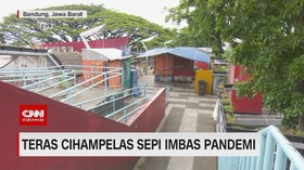 VIDEO: Teras Cihampelas Sepi Imbas Pandemi