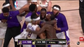 VIDEO: Kalahkan Heat 106-96 di Game 6, Lakers Juara NBA 2020