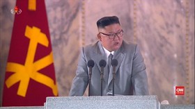 VIDEO: Momen Sendu Kim Jong-un  Minta Maaf ke Rakyat