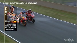VIDEO: Highlight MotoGP Prancis Diwarnai Kecelakaan Rossi