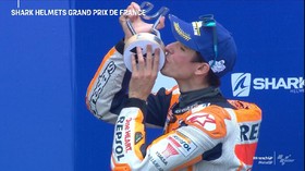 VIDEO: Alex Marquez Pecah Telur di MotoGP Prancis