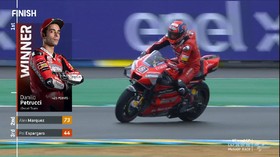 VIDEO: Drama Petrucci Menang MotoGP Prancis 2020