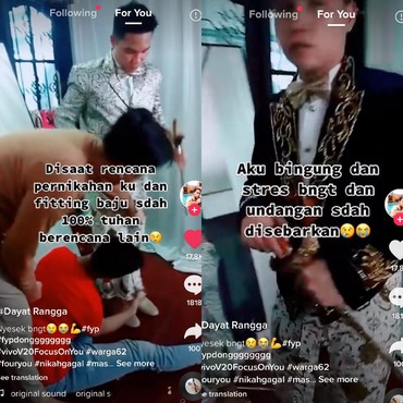 Viral! Calon Istri Pria Ini Dibawa Kabur Mantan Kekasih Sebelum Menikah