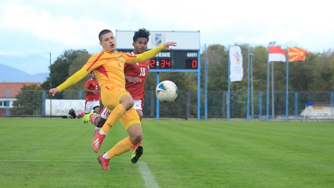 Shin Tae Yong memperhatikan penyelesaian akhir sebagai salah satu masalah Timnas Indonesia U-19 yang harus diperbaiki saat melawan Makedonia, Rabu (14/10).