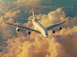 Sejarah! Pesawat Penumpang Etihad Landing di Tel Aviv