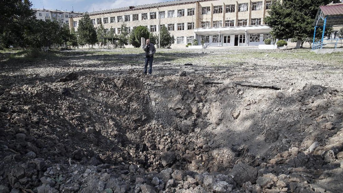 FOTO: Armenia-Azerbaijan Gagal Gencatan Senjata