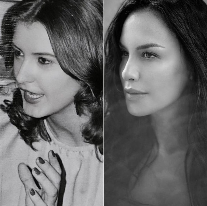 <p>Beberapa waktu lalu, Sophia Latjuba membagikan kolase foto dirinya dan sang ibunda semasa muda. (Foto: Instagram @sophia_latjuba88)</p>