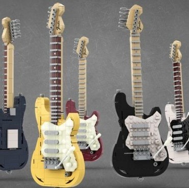 LEGO Rilis Mainan Berbentuk Gitar Fender Stratocaster