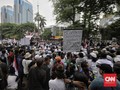 Demo FPI Bantah Menteri: Justru Omnibus Law Ditunggangi Asing