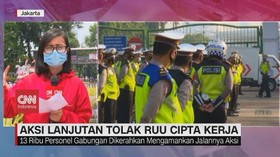 VIDEO: Pengamanan di Kawasan Istana Negara Diperketat