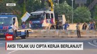VIDEO: Polisi Antisipasi Demo Lanjutan Tolak UU Cipta Kerja