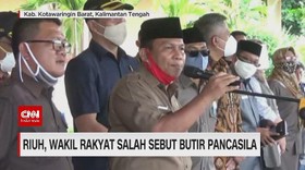VIDEO: Riuh, Wakil Rakyat Salah Sebut Butir Pancasila