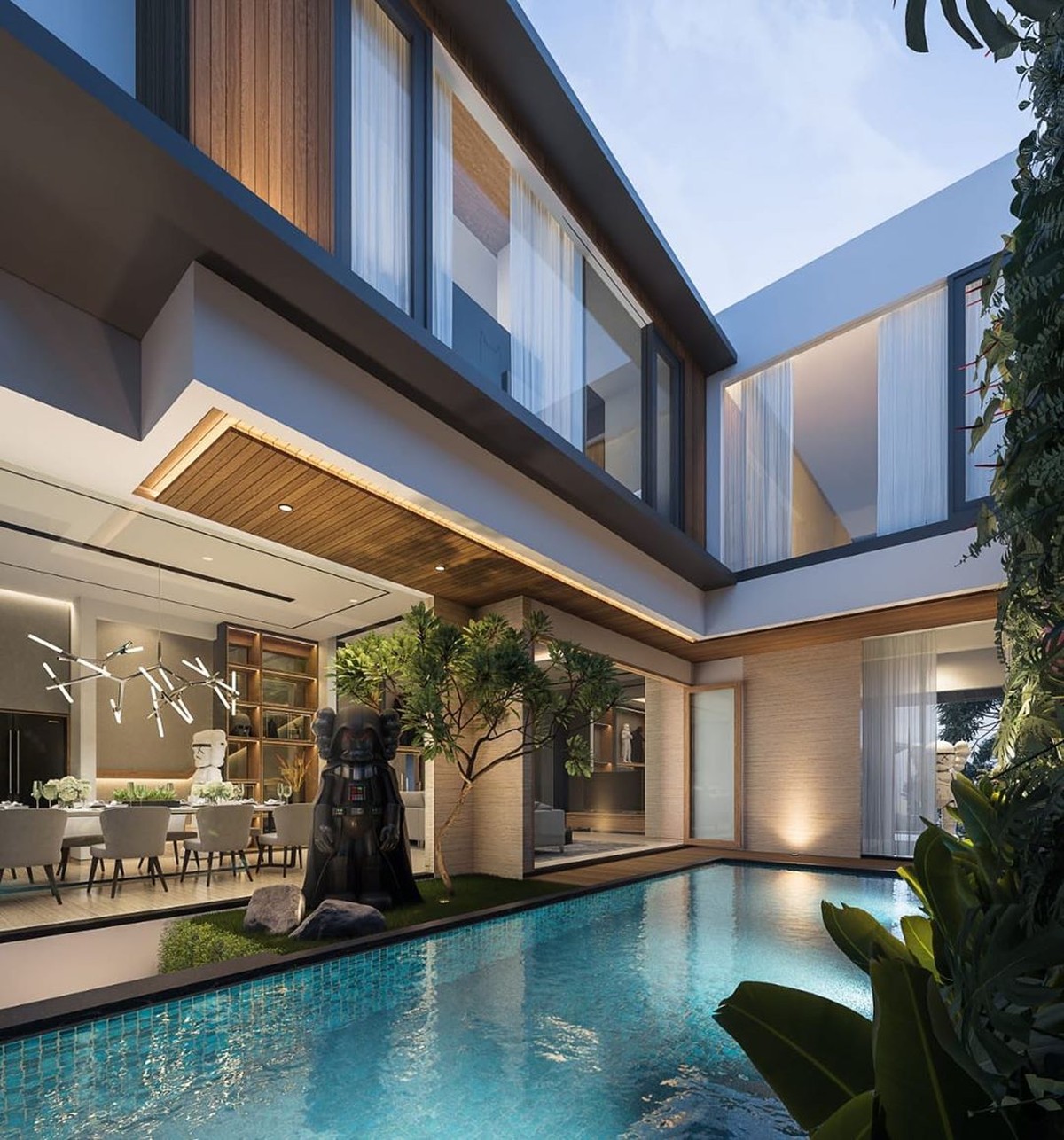 Rumah Cut Meyriska dan Roger Danuarta