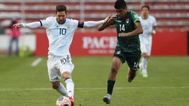 Hasil Kualifikasi Piala Dunia: Argentina Kalahkan Bolivia 2-1