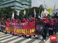 Buruh Tangerang Mulai Kumpul, Siap Bergerak ke Istana