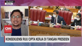 VIDEO: Konsekuensi RUU Cipta Kerja di Tangan Presiden