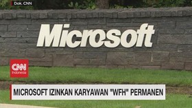 VIDEO: Microsoft Izinkan Karyawan 'WFH' Permanen