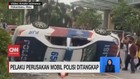 VIDEO: Pelaku Perusakan Mobil Polisi saat Demo Ditangkap