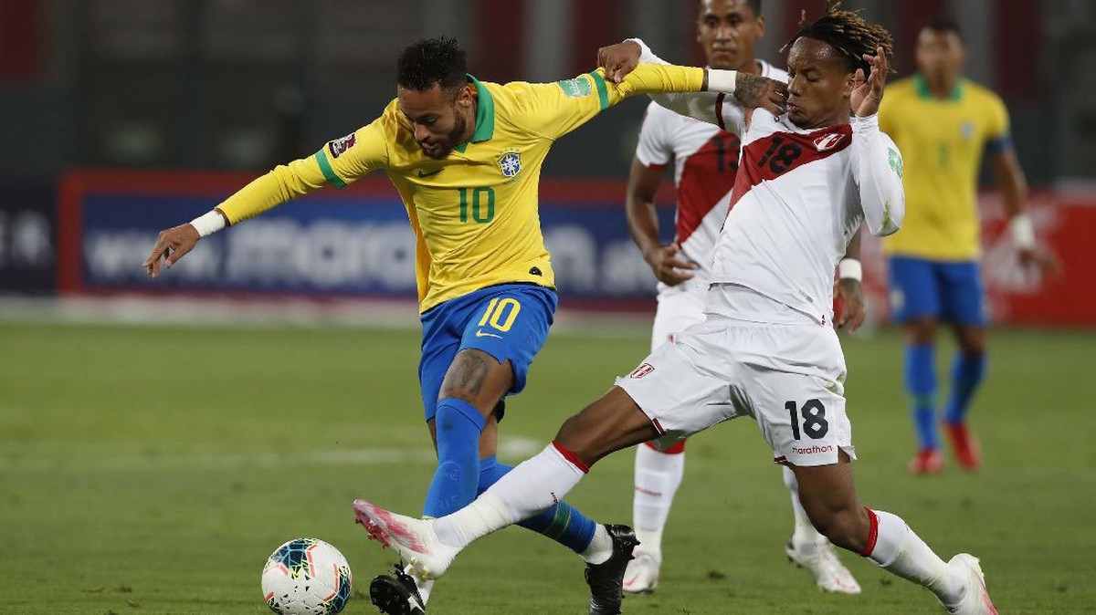 FOTO: Neymar Menggila, Brasil Hajar Peru 4-2