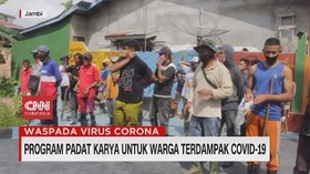 VIDEO: Program Padat Karya untuk Warga Terdampak Covid-19