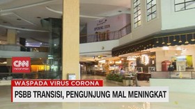 VIDEO: PSBB Transisi, Pengunjung Mal Meningkat