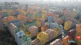 VIDEO: Comfort Town, Apartemen Warna-Warni di Kota Kiev