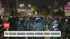 VIDEO: TNI Redam Amarah Warga Korban Demo Anarkis
