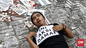 FOTO: Aksi Damai Menolak Kekerasan
