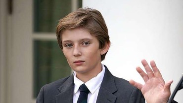 Barron Trump, Anak Donald Trump Positif Covid-19