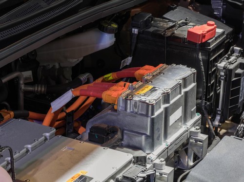 Electric car engine