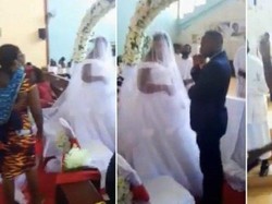 Viral Aksi Istri Gagalkan Pernikahan Suami dan Pelakor Sambil Gendong Anak