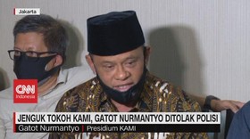 VIDEO: Jenguk Tokoh KAMI, Gatot Nurmantyo Ditolak Polisi