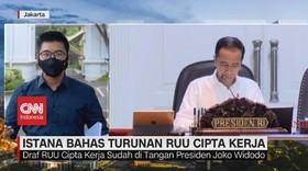 VIDEO: Istana Bahas Turunan RUU Cipta Kerja