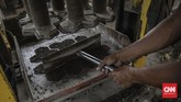 FOTO: Paving Block untuk Perumahan dari Limbah Plastik Paving block dari bahan limbah plastik turut mengurangi jumlah sampah plastik di Indonesia.