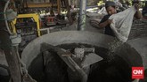 FOTO: Paving Block untuk Perumahan dari Limbah Plastik Paving block dari bahan limbah plastik turut mengurangi jumlah sampah plastik di Indonesia.
