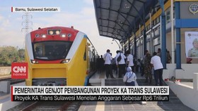 VIDEO: Pemerintah Genjot Pembangunan Proyek KA Trans Sulawesi