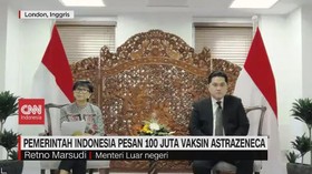 VIDEO: Indonesia Pesan 100 Juta Vaksin Covid-19 Astrazeneca