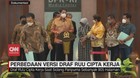 VIDEO: Perbedaan Versi Draf RUU Cipta Kerja