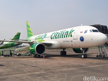 Pesawat Citilink Mendarat Darurat di Surabaya, Pilot Meninggal Dunia