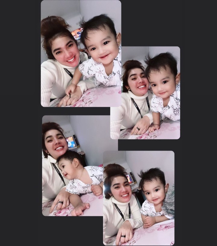 7 Potret Raya Kitty Jadi Single Parent di Usia Muda - 2