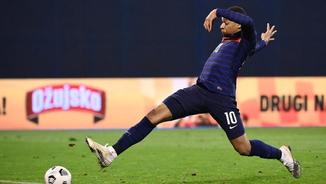 Kylian Mbappe dipastikan tidak akan bermain dalam pertandingan Portugal vs Prancis yang merupakan lanjutan UEFA Nations League.