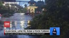VIDEO: Hujan Badai, Lapak PKL Rusak & Pohon Tumbang