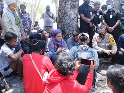 Sengketa Lahan Pemprov-Masyarakat Adat Besipae, Kapolda NTT Temui Warga