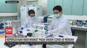 VIDEO: Kepercayaan Masyarakat pada Vaksin Covid-19 Rendah