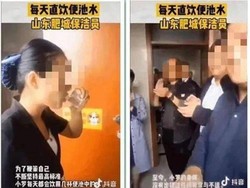 Viral Video Pekerja Minum Air dari Kloset, Buktikan Toiletnya Sangat Bersih